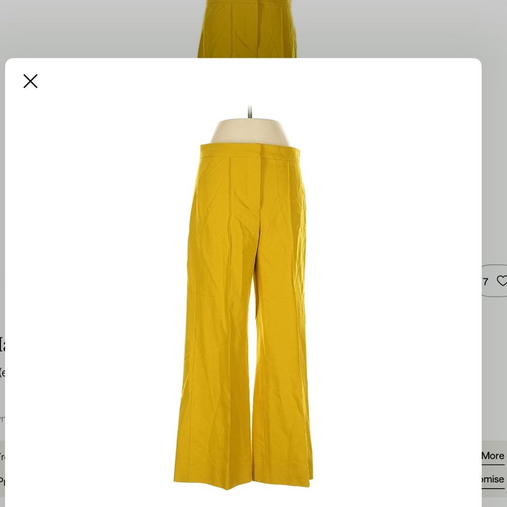 ‘S Max Mara wide leg casual high waisted pants SZ S (estimated no SZ tag)